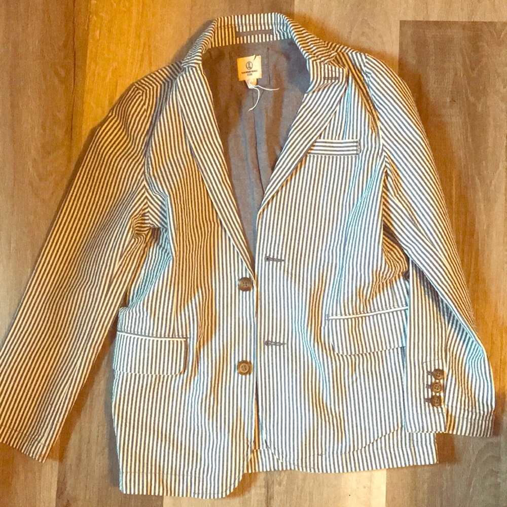 Land’s End Kids seersucker sport coat